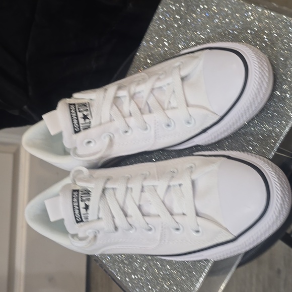 Converse CTAS Rave Ox Sneakers- White - Picture 8 of 10